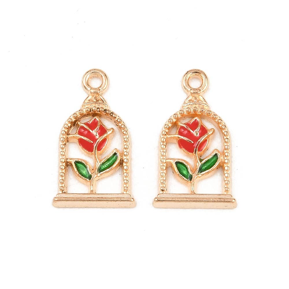 Enchanted Rose Kindle Charm | USB-C Dust Plug