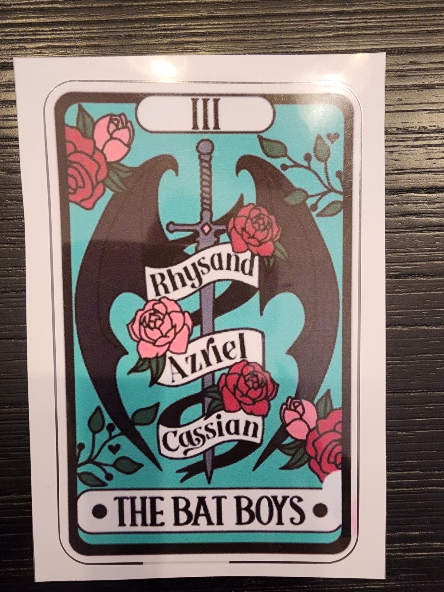 The Bat Boys Tarot Sticker
