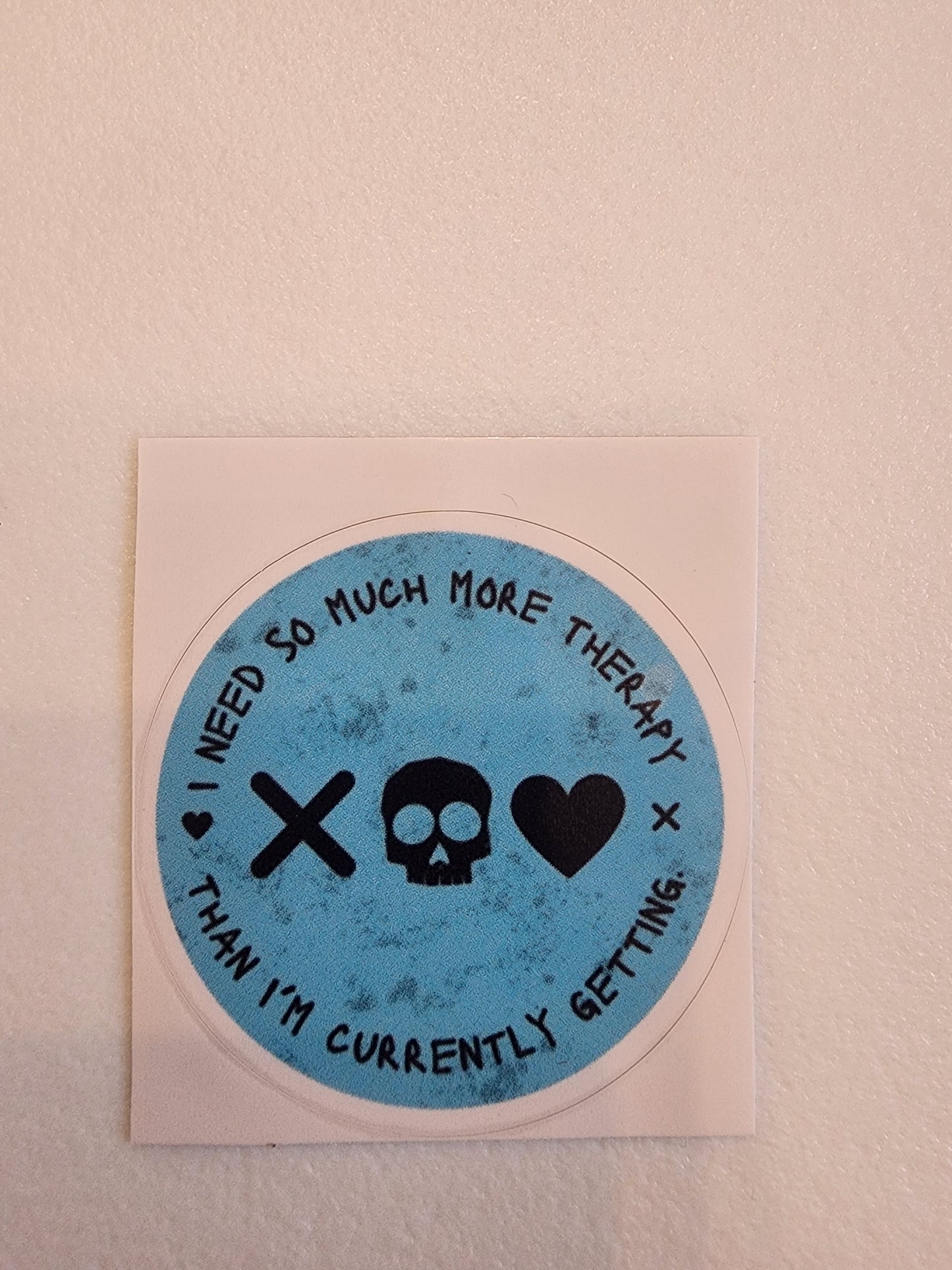 Lights Out Therapy Sticker