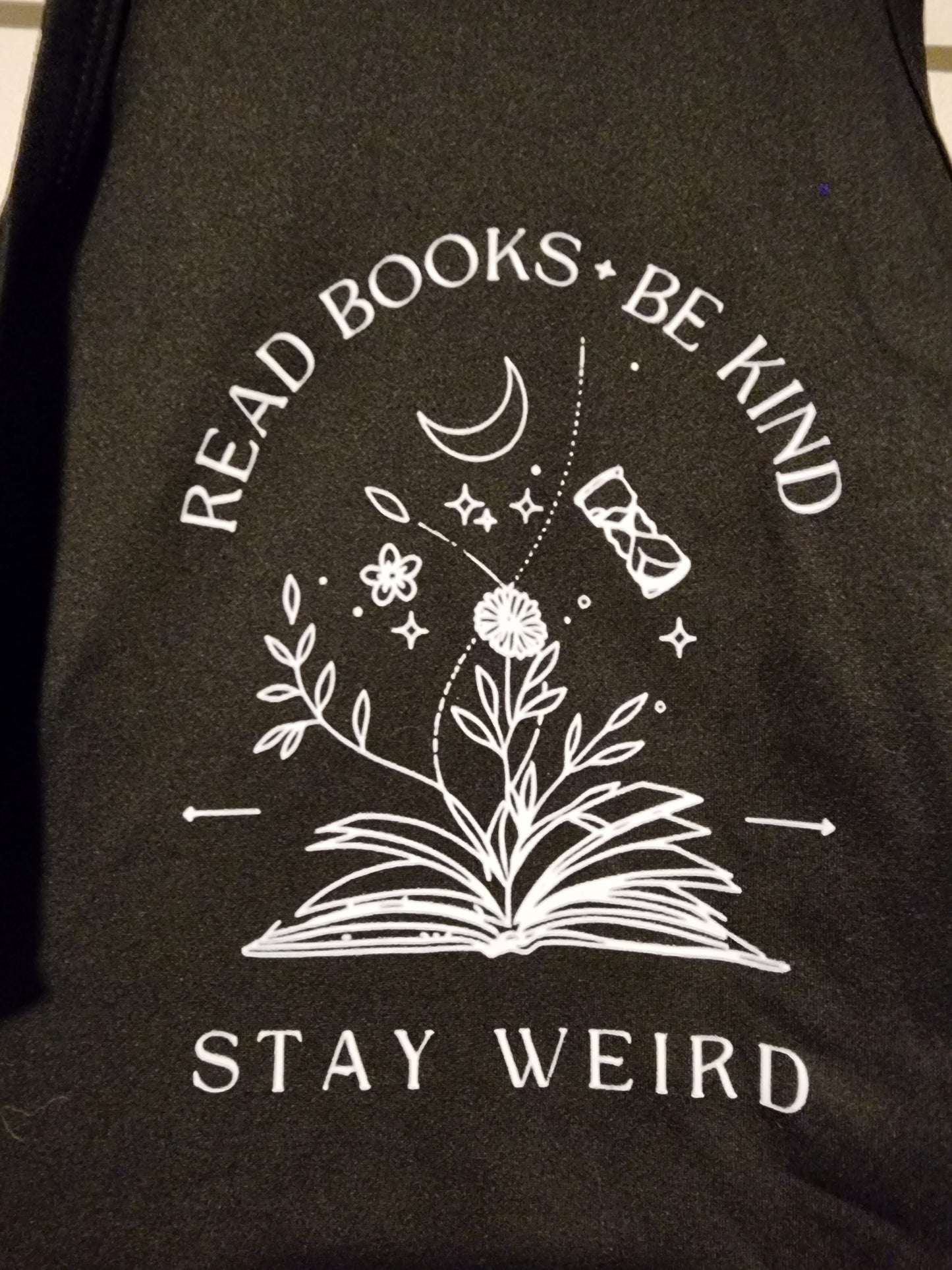 Read Books Cropped Tank