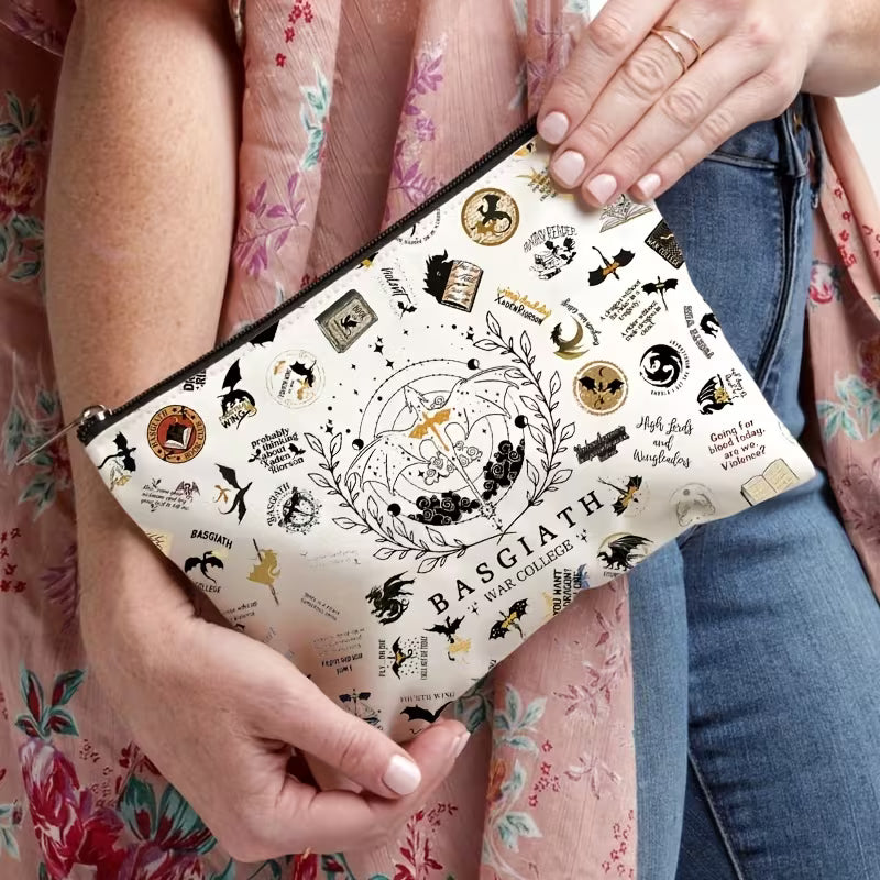 Basgiath Travel Makeup Bag
