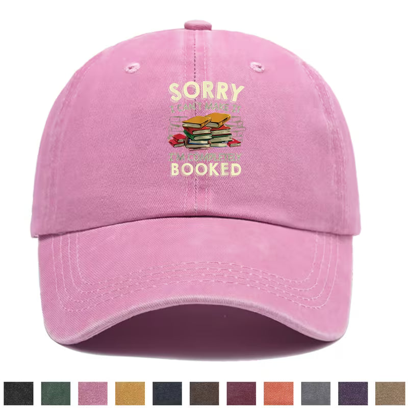 Pink Booked Up Hat
