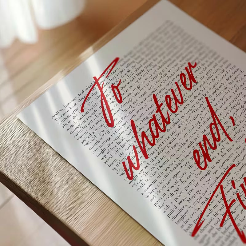 To Whatever End, Fireheart Canvas Art