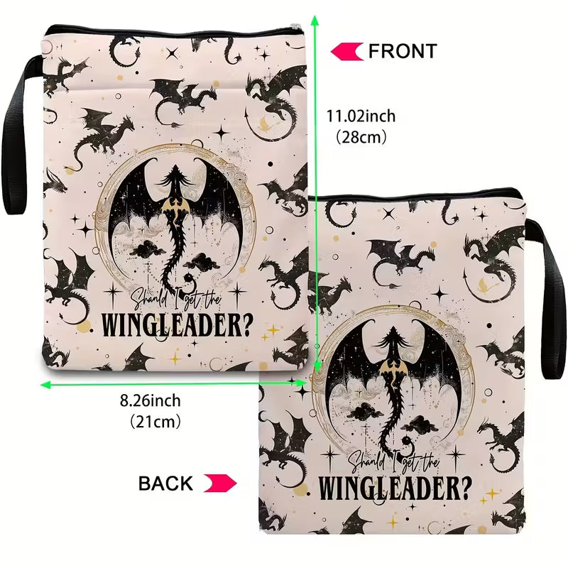 Shall I Get the Wingleader Book Pouch