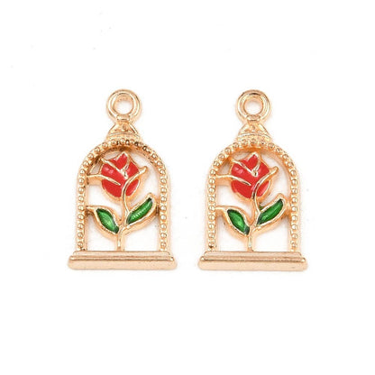 Enchanted Rose Kindle Charm | USB-C Dust Plug