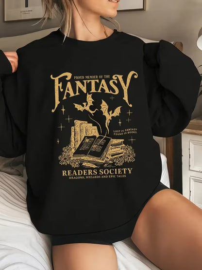 Fantasy Reader Society Sweater