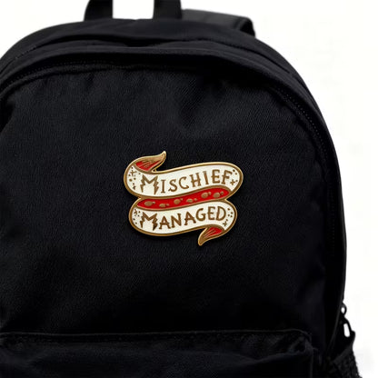 Mischief Managed Enamel Pin
