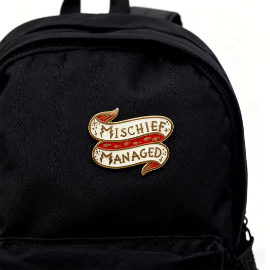 Mischief Managed Enamel Pin