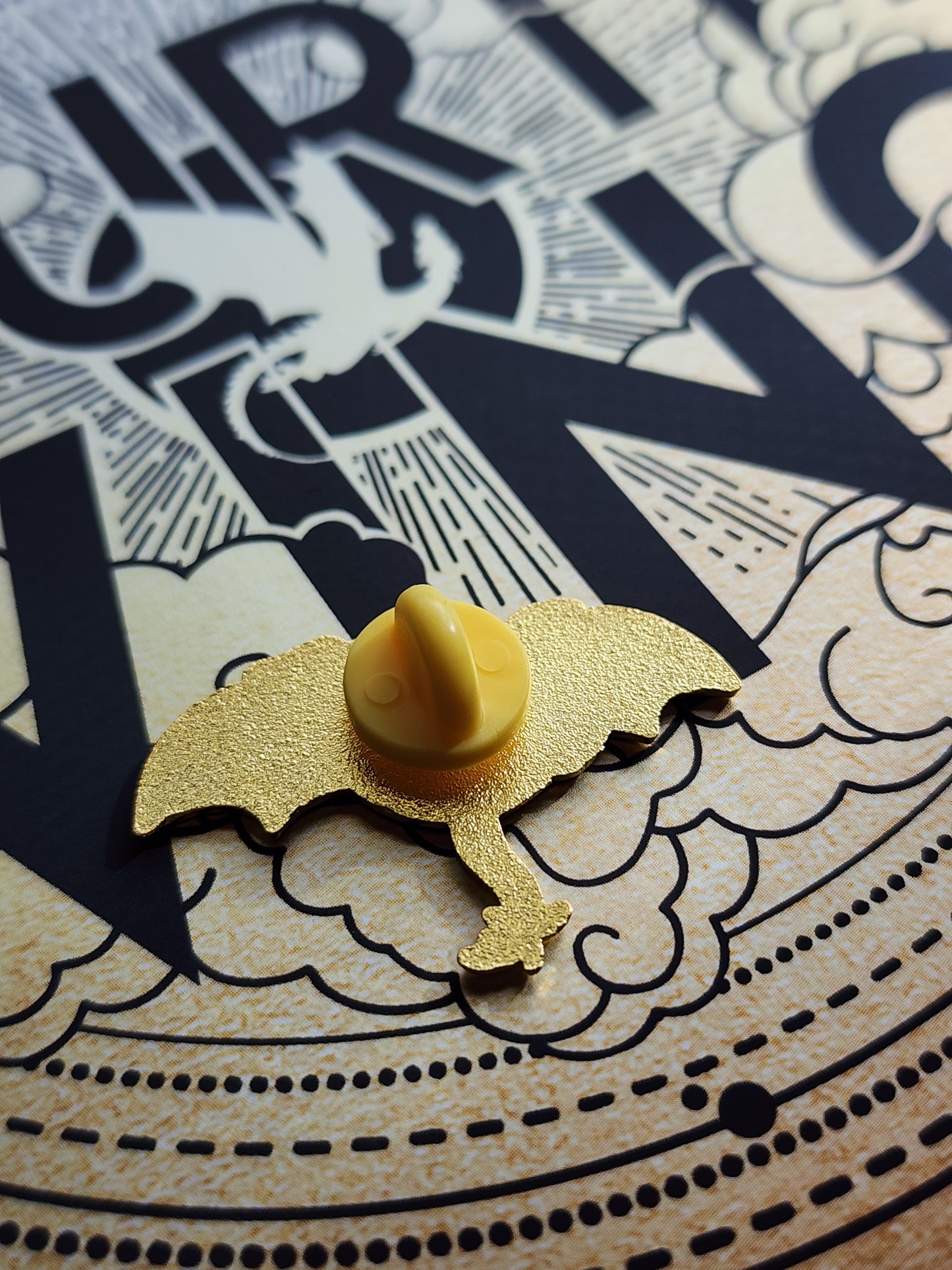 Fourth Wing Dragon Enamel Pin