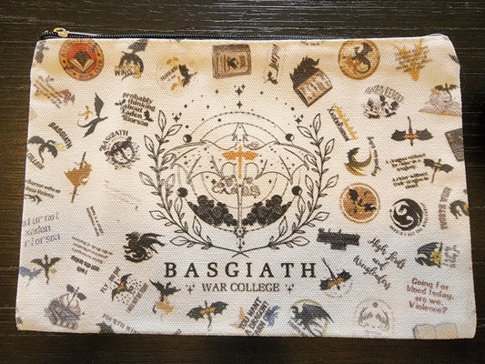Basgiath Travel Makeup Bag