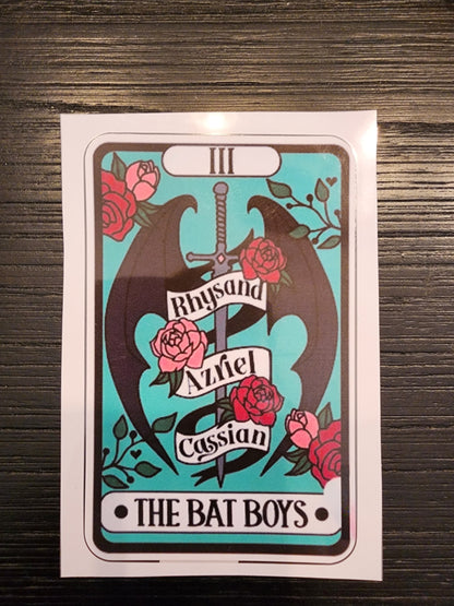 The Bat Boys Tarot Sticker