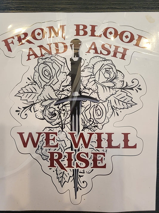 Large From Blood and Ash Sticker