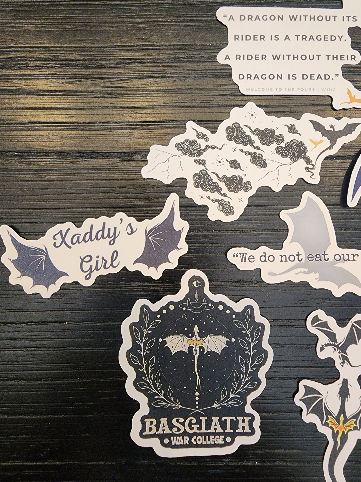 Fourth Wing Sticker Bundle