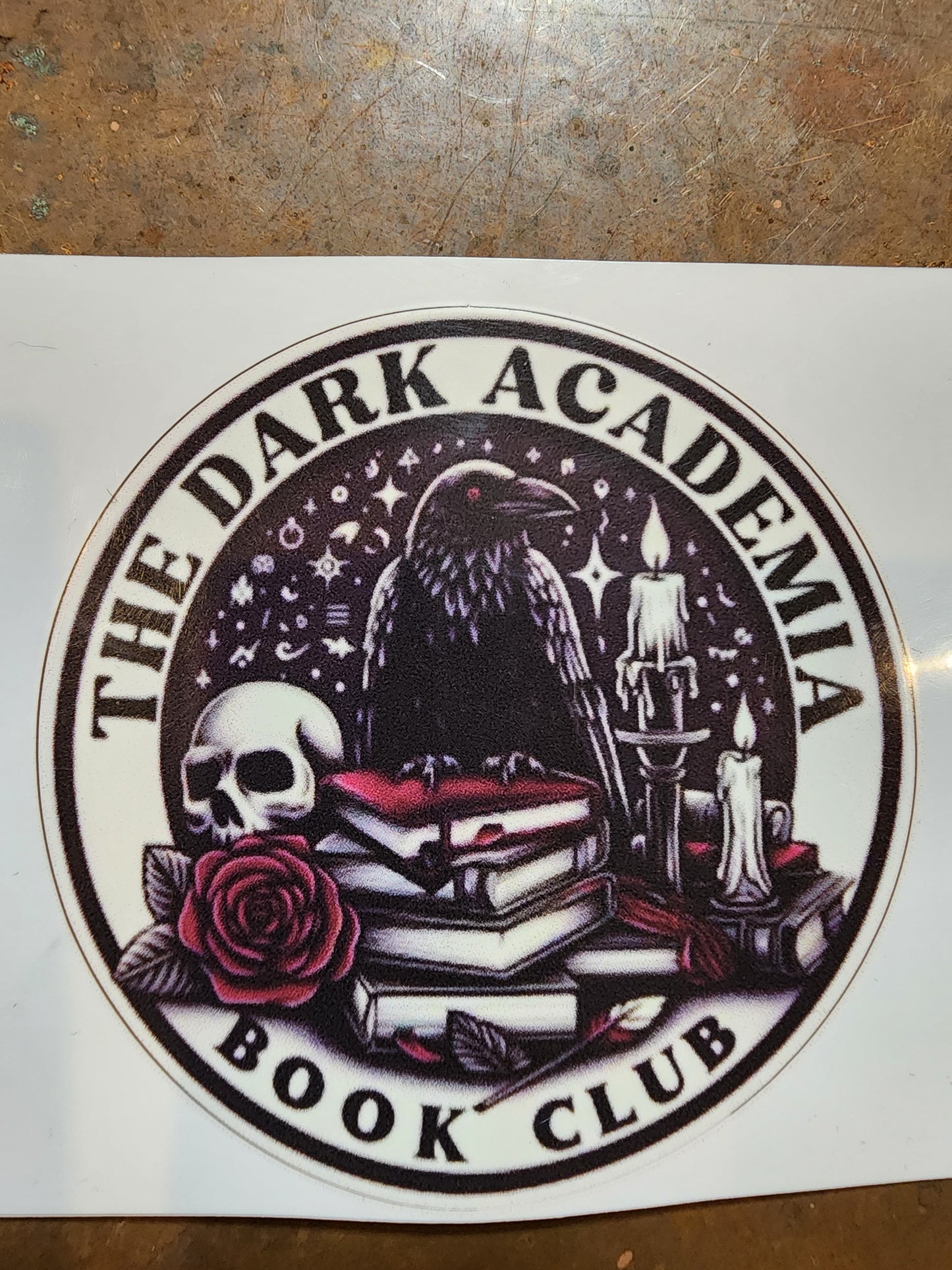 Dark Academia Book Club Sticker