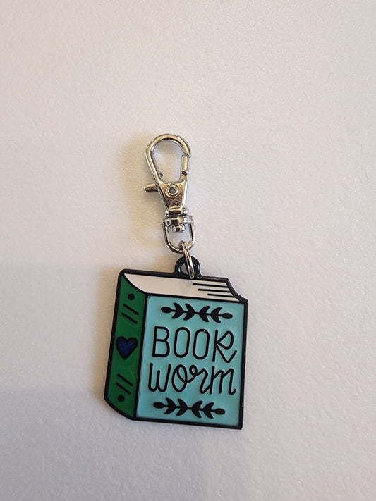 Book Worm Charm