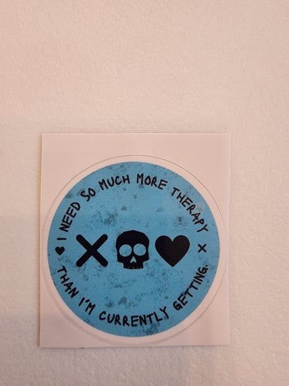 Lights Out Therapy Sticker