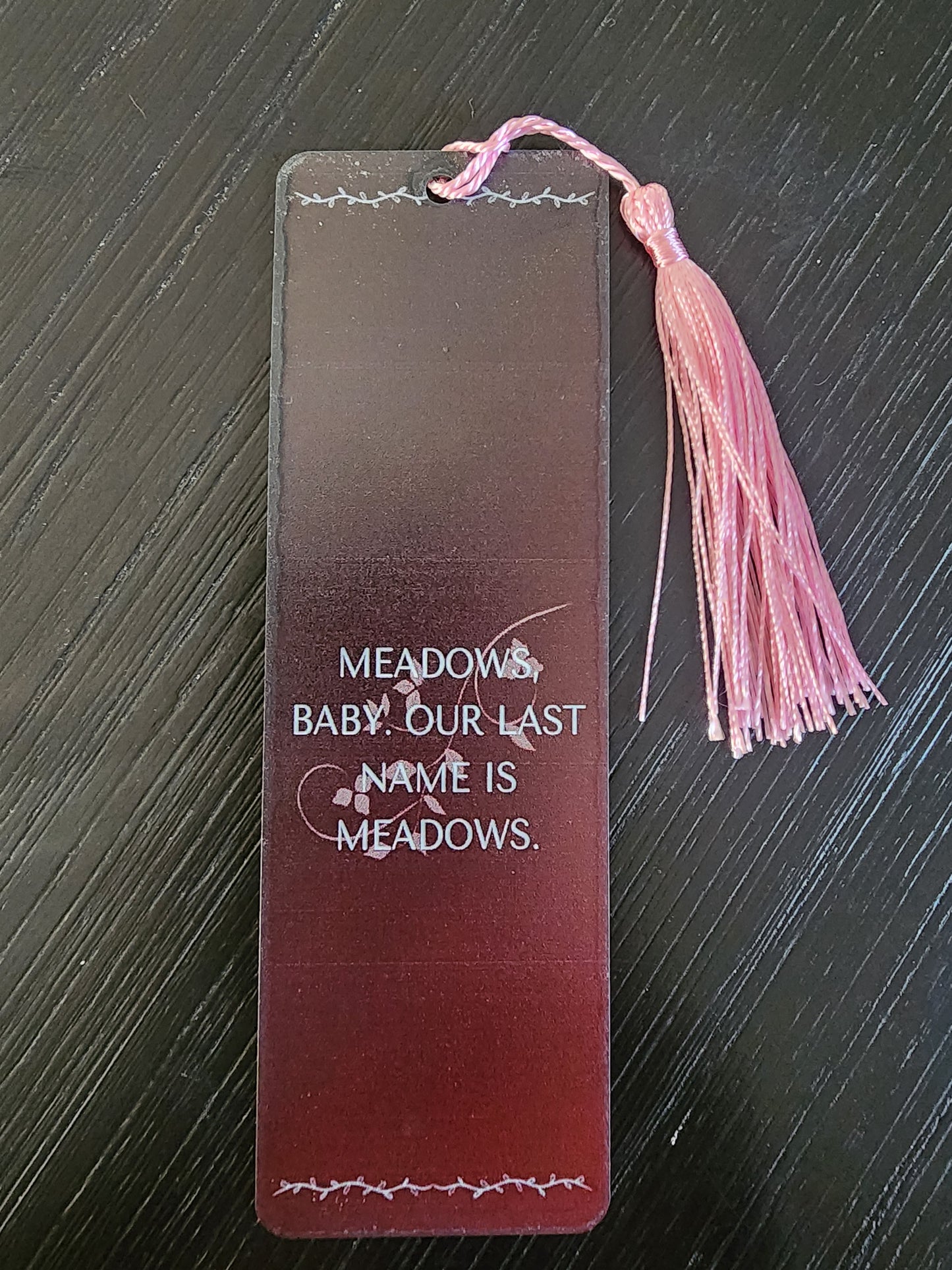 Meadows, Baby Bookmark