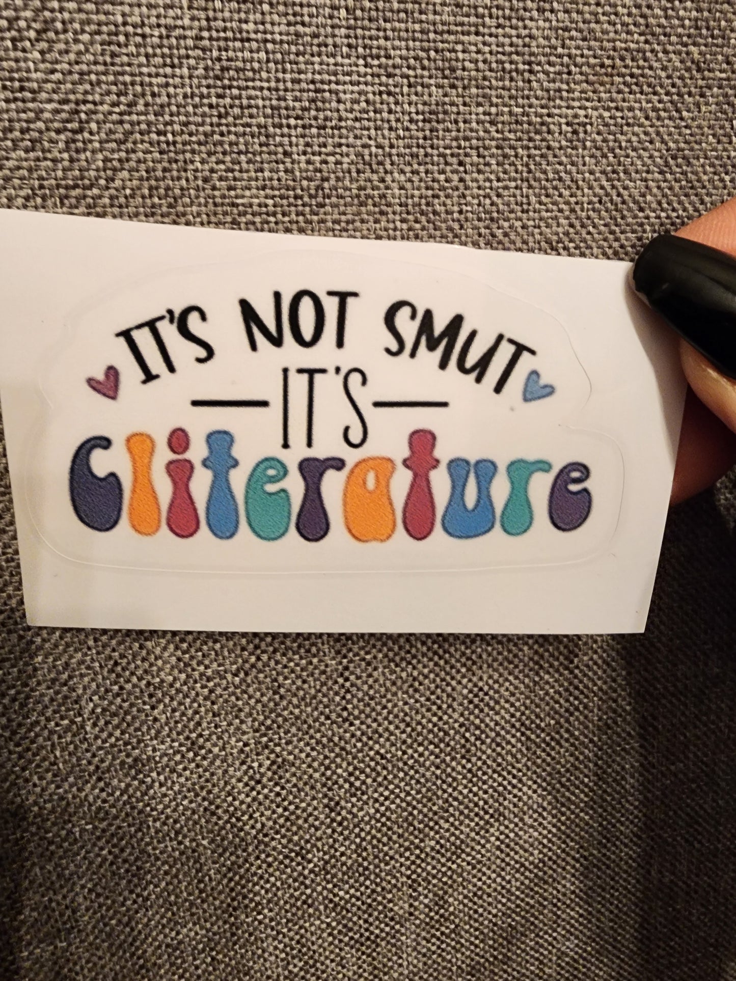 It's Not Smut Sticker