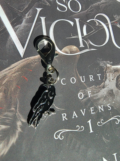 Mini Raven Keychain