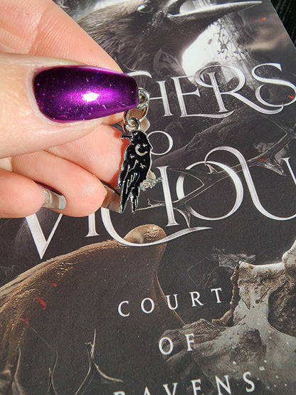 Mini Raven Keychain