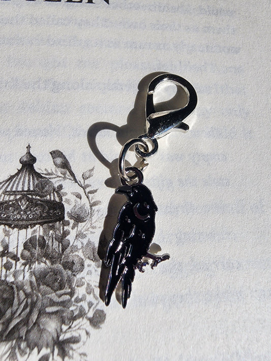 Mini Raven Keychain
