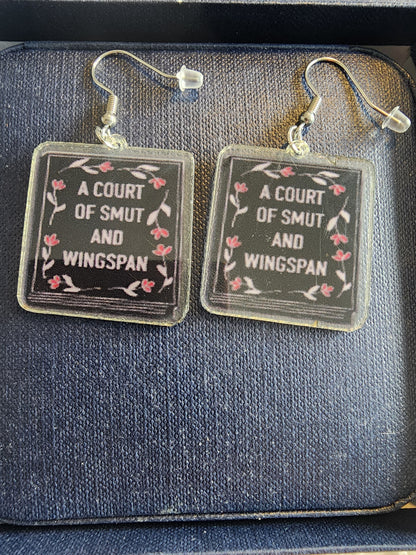 A Court of Smut and Wingspan Earrings