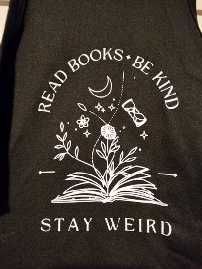 Read Books Cropped Tank