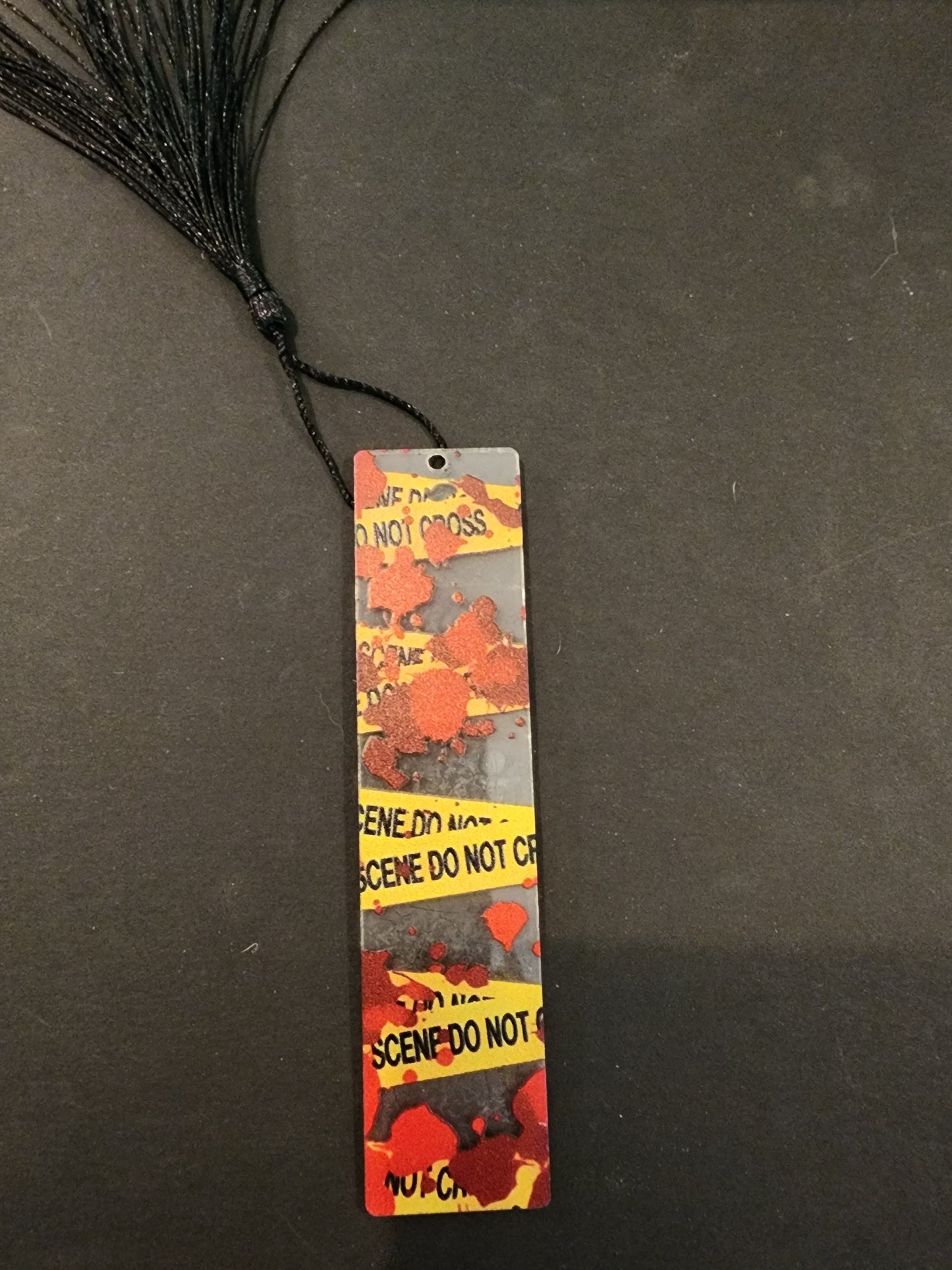 Crime Scene Acrylic Bookmark
