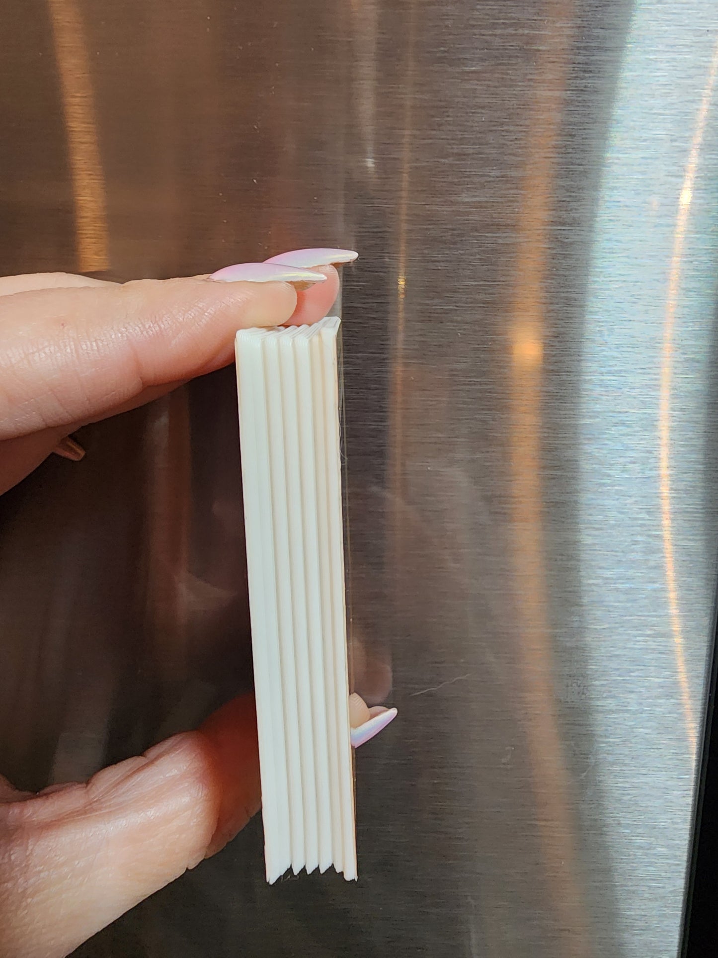 Fourth Wing Sparkly Book Magnet