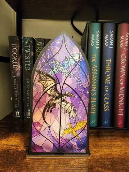 Fourth Wing Acrylic Shelf Decor