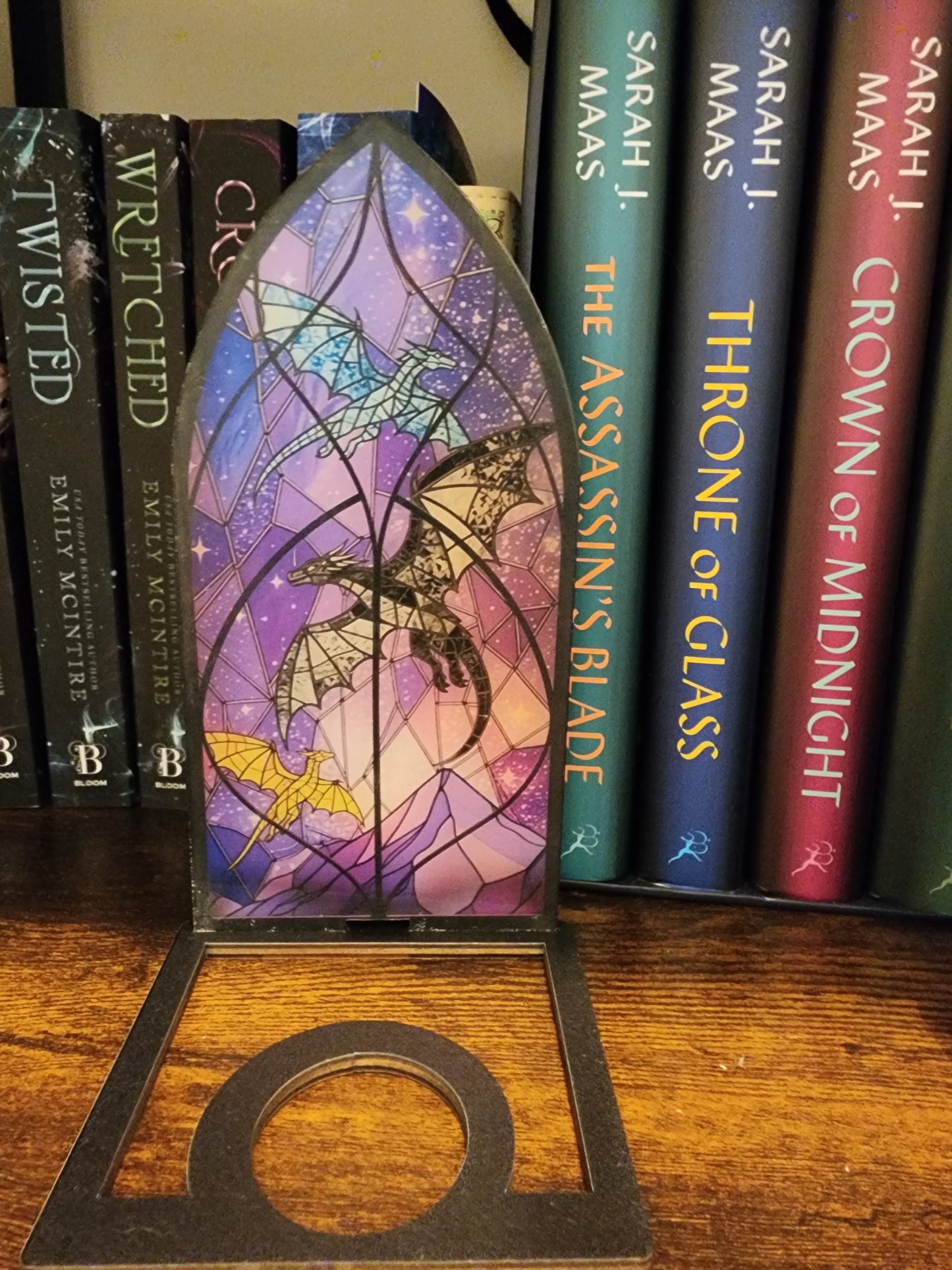 Fourth Wing Acrylic Shelf Decor