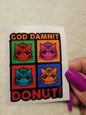 Princess Donut Sticker