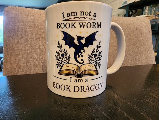 Book Dragon Mug