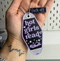 Hot Girls Read 3d Printed Keychain