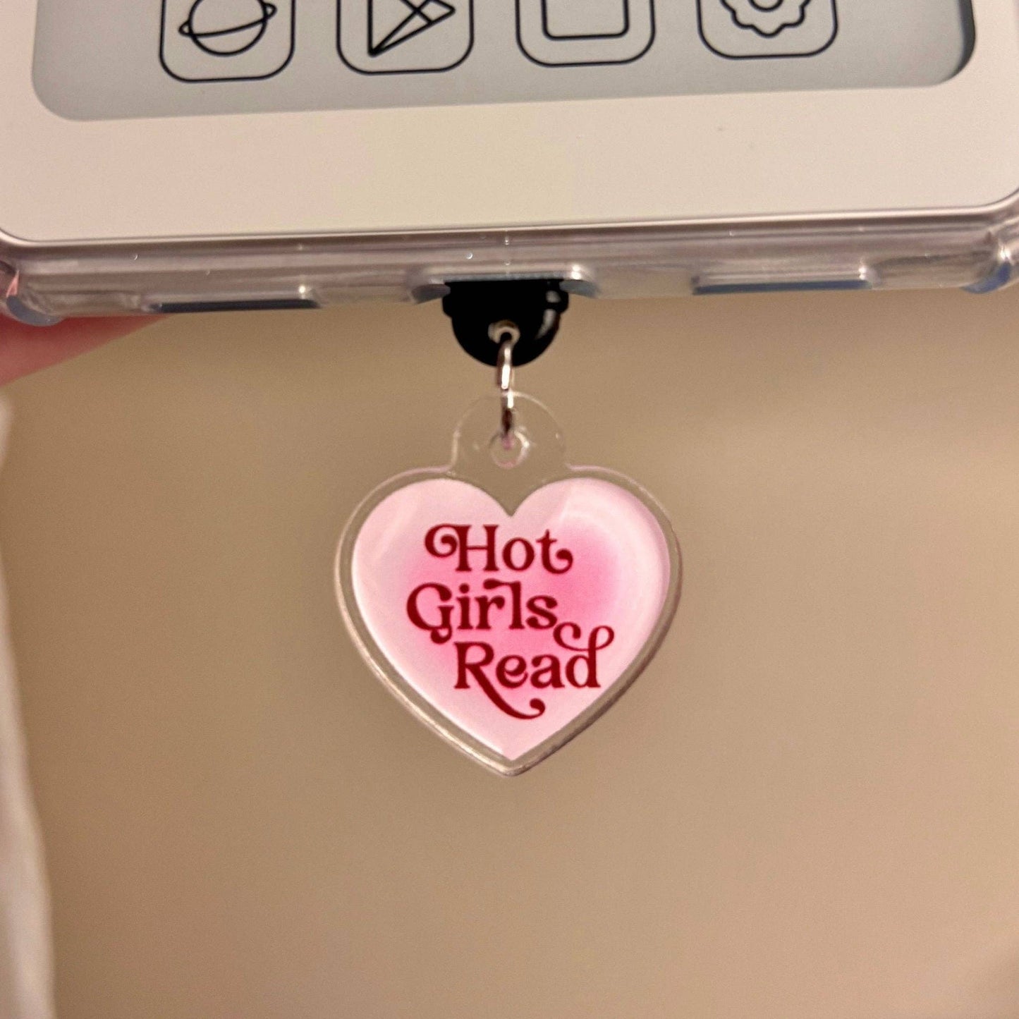 Hot Girls Read USB-C Dust Plug