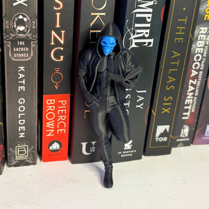 Masked Man Shelf Decor