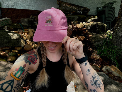 Pink Booked Up Hat