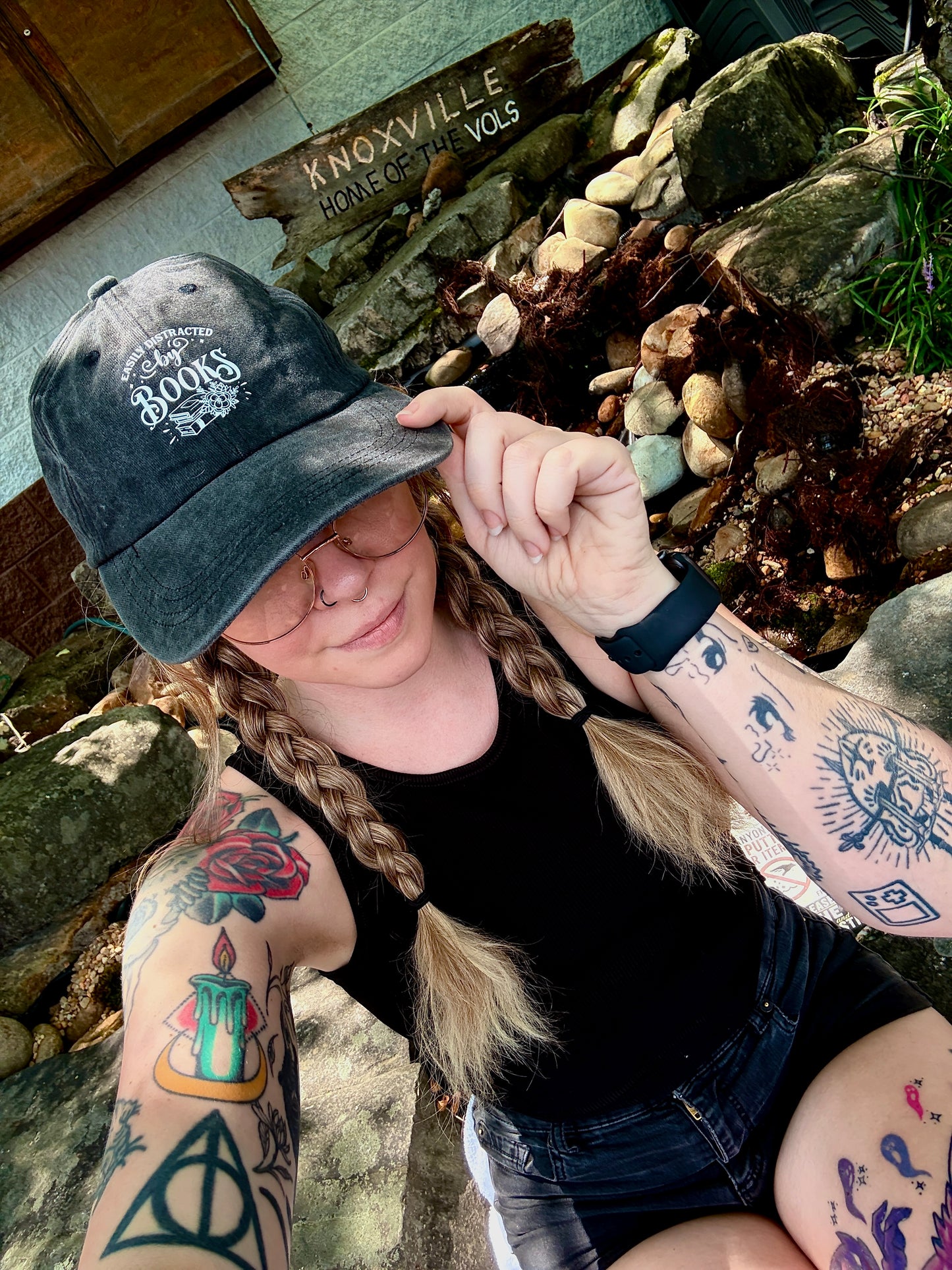 Easily Distracted By Books Hat