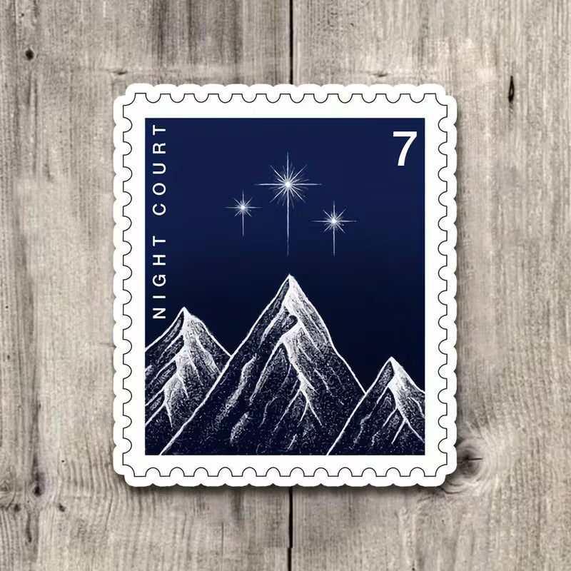 Night Court Stamp Sticker