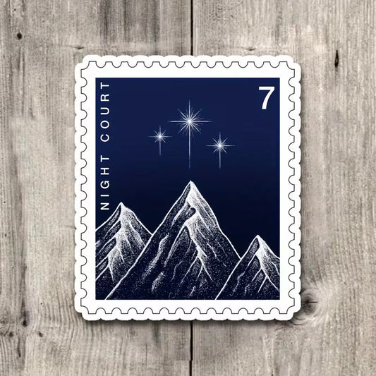 Night Court Stamp Sticker