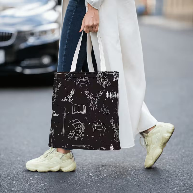 ToG Inspired Black Canvas Tote