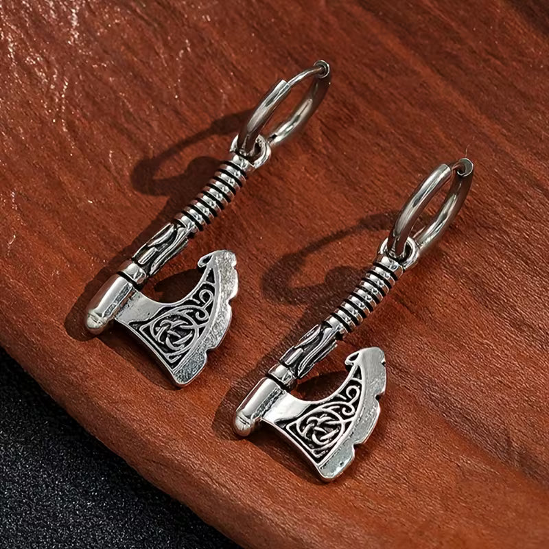 Viking Axe Earrings