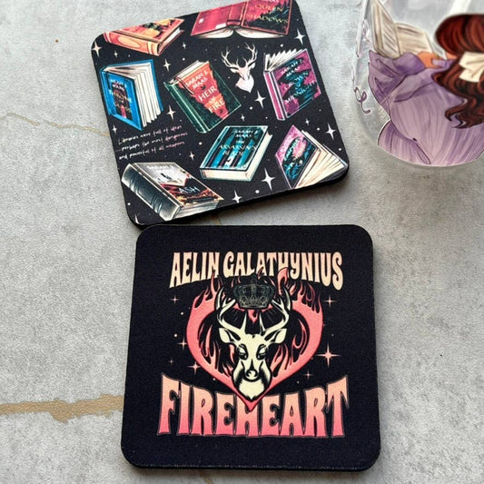 Throne of Glass Inspired Inspired Coasters - Set of 2