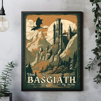 Basgiath Canvas Art