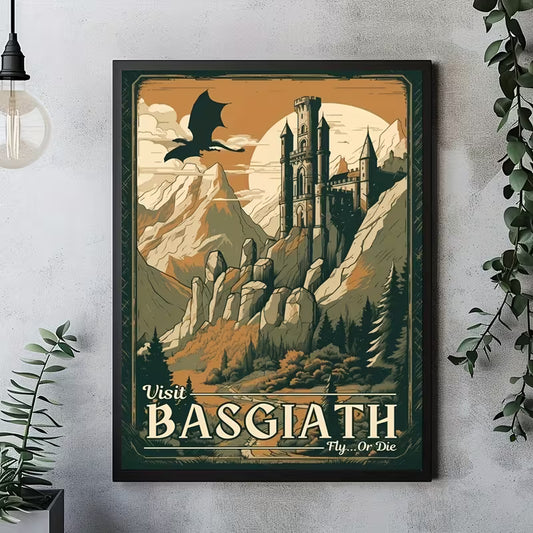 Basgiath Canvas Art