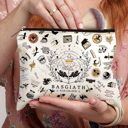Basgiath Travel Makeup Bag