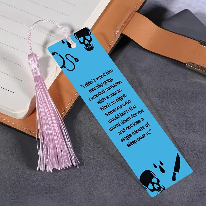 Blue Lights Out Acrylic Bookmark