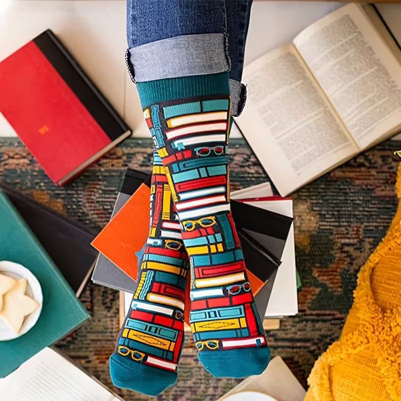 Shhh! I'm Reading Socks
