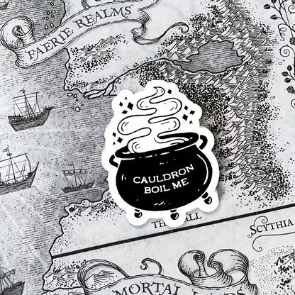 Cauldron Boil Me Sticker