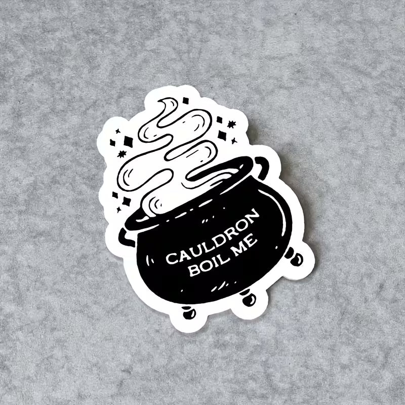 Cauldron Boil Me Sticker